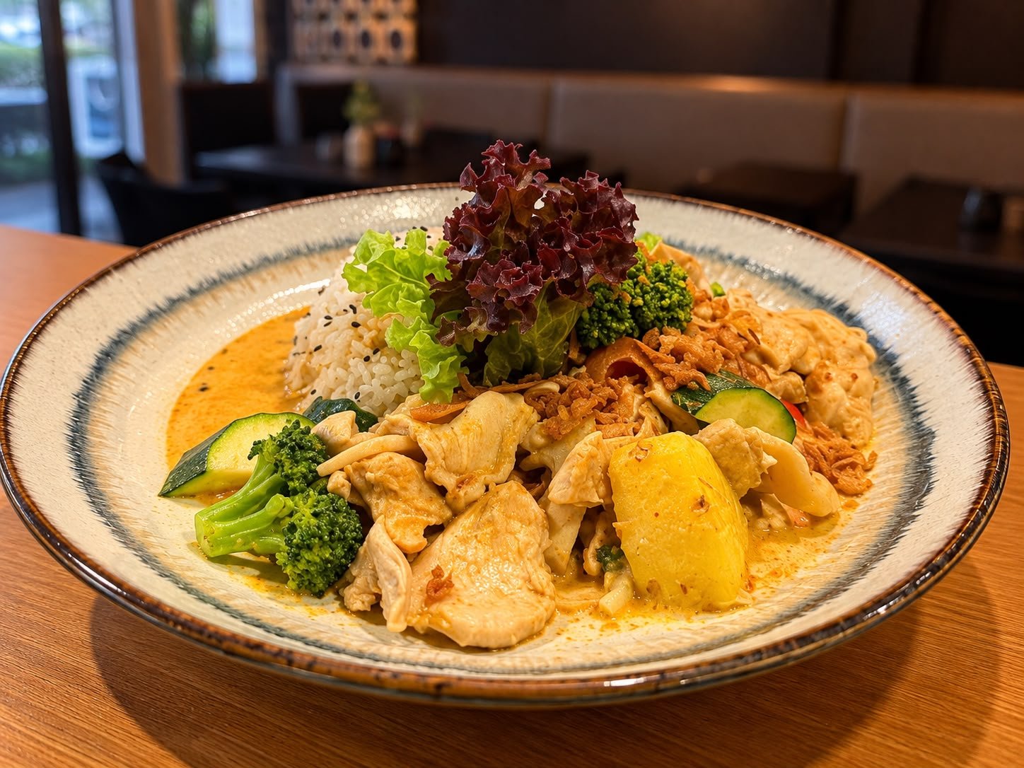 Curry chicken